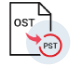 Converts Inaccessible OST into PST 